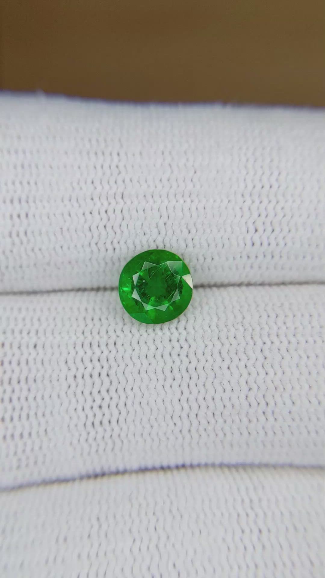 1.19 Ct. Emerald from Zambia Size Video
