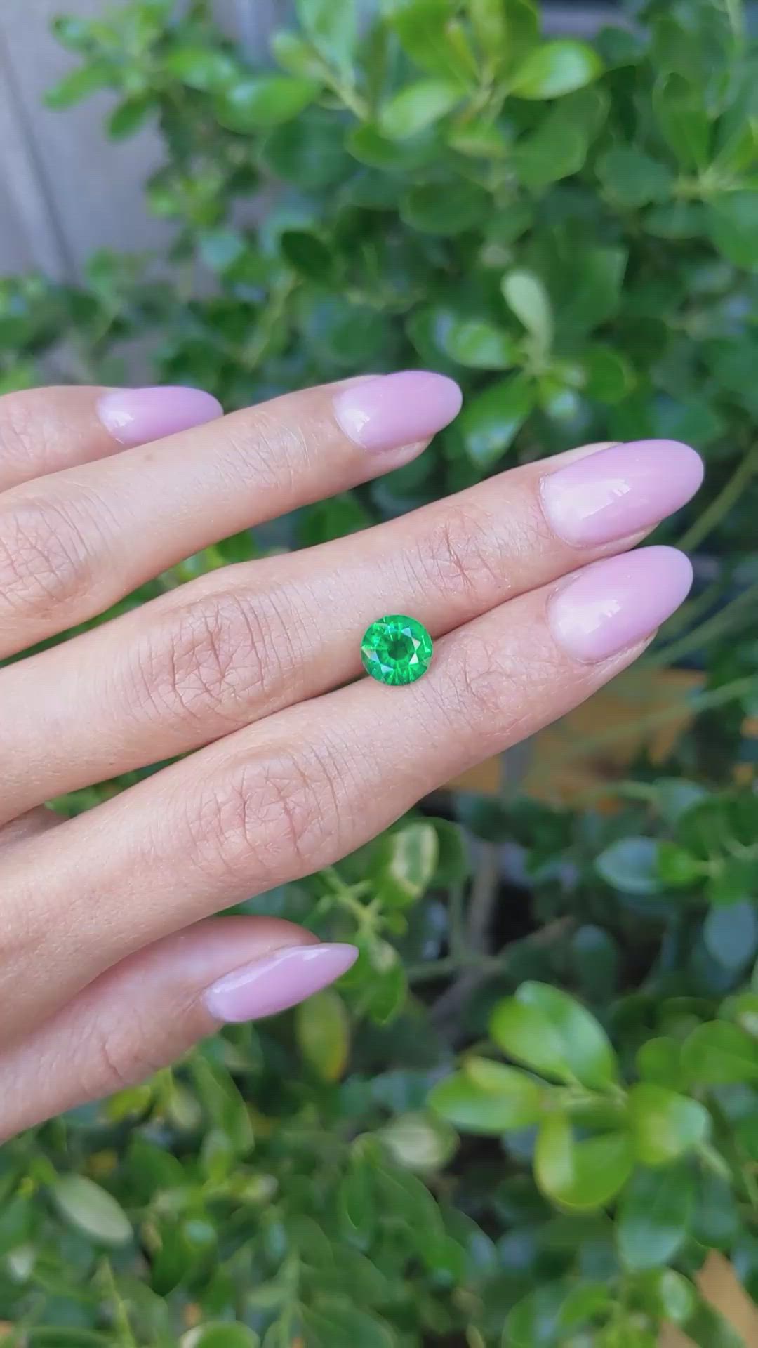 1.35 Ct. Emerald from Zambia Size Video