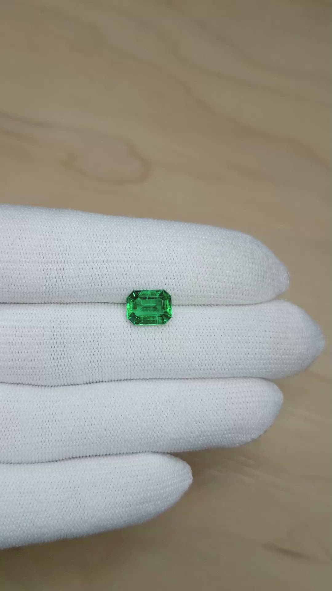2.51 Ct. Emerald from Zambia Size Video