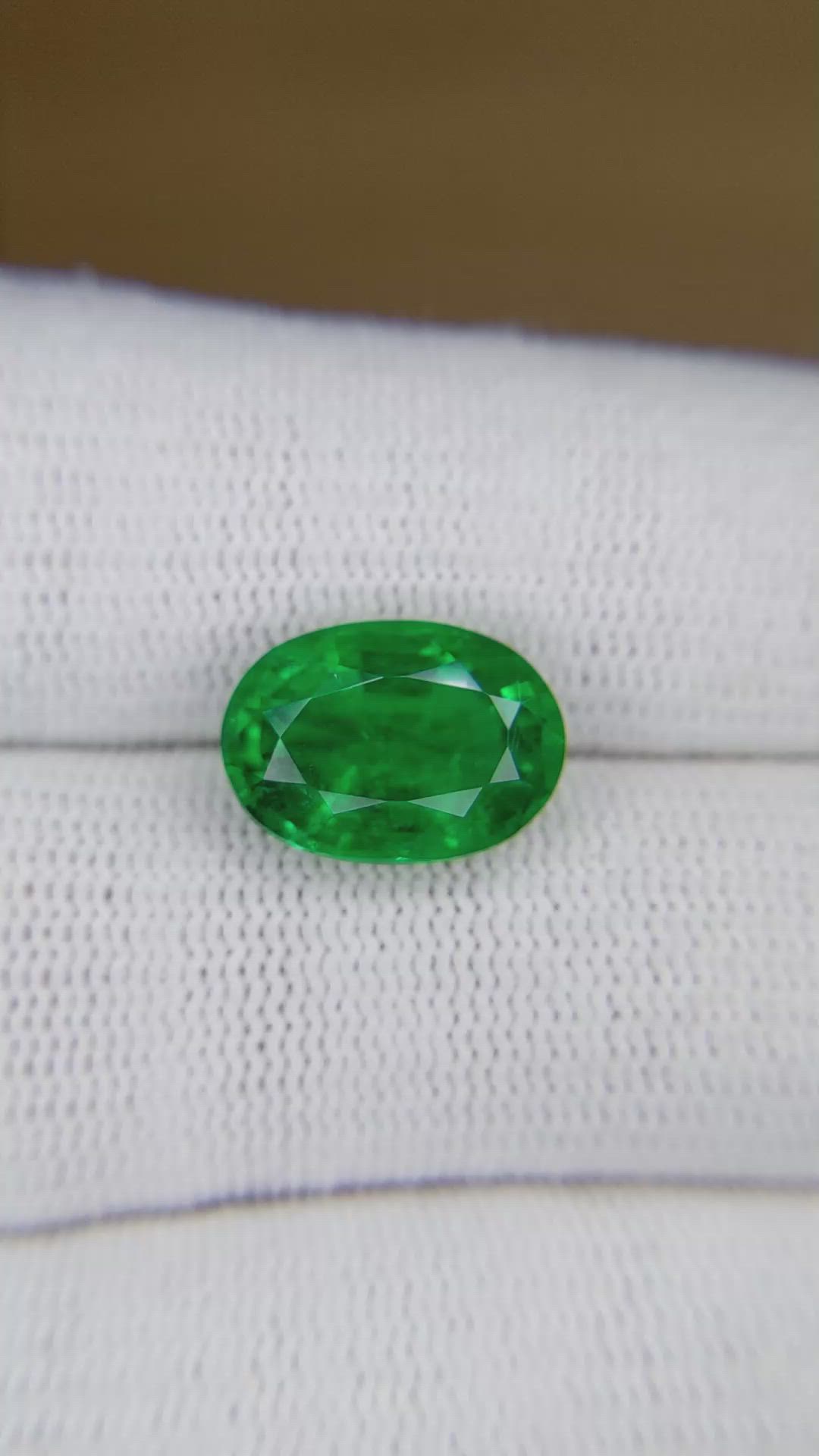 5.02 Ct. Emerald from Zambia Size Video