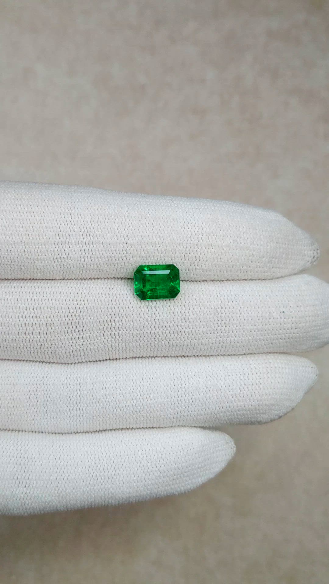 2.45 Ct. Emerald from Zambia Size Video