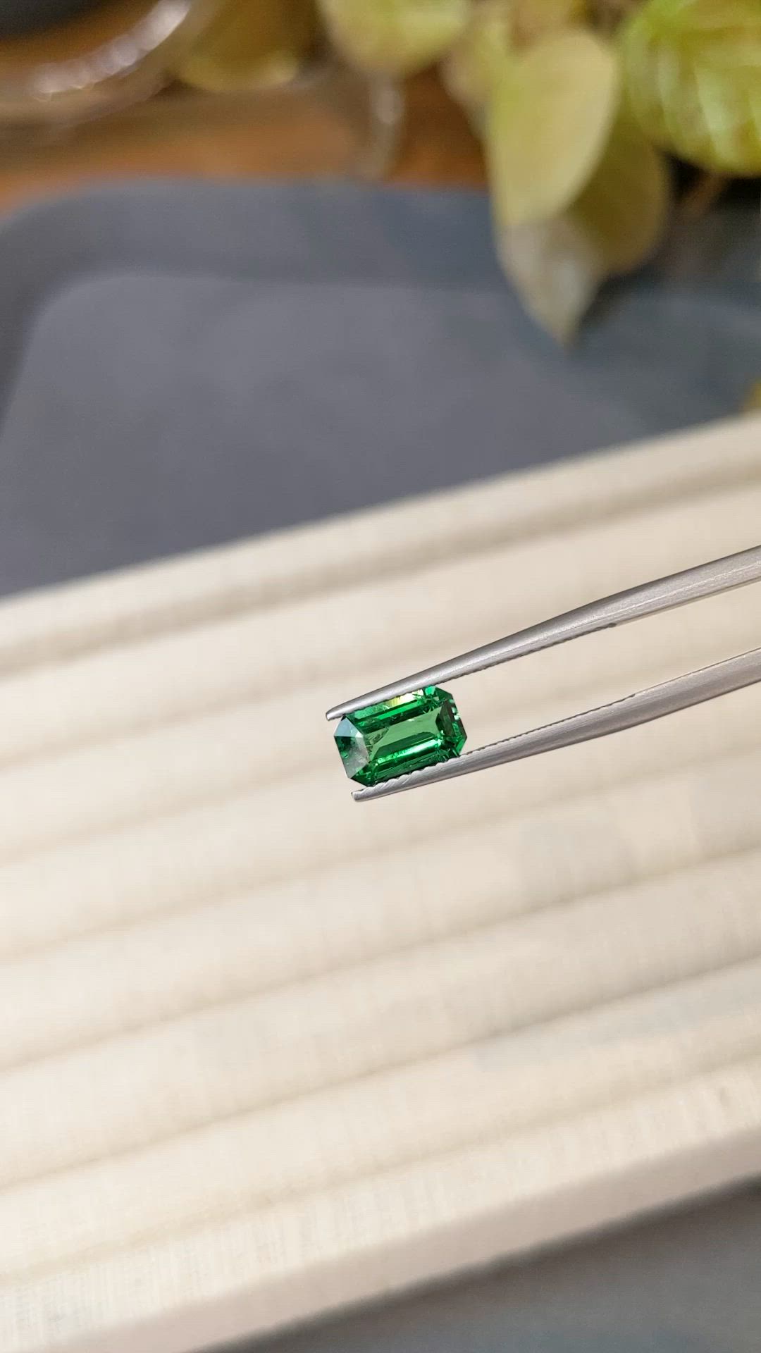 1.16 Ct. Emerald from Zambia Size Video