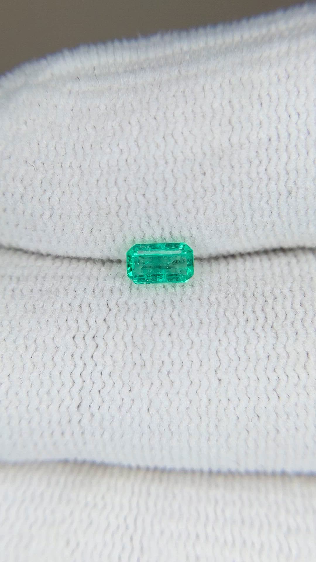 0.29 Ct. Emerald from Afghanistan Size Video