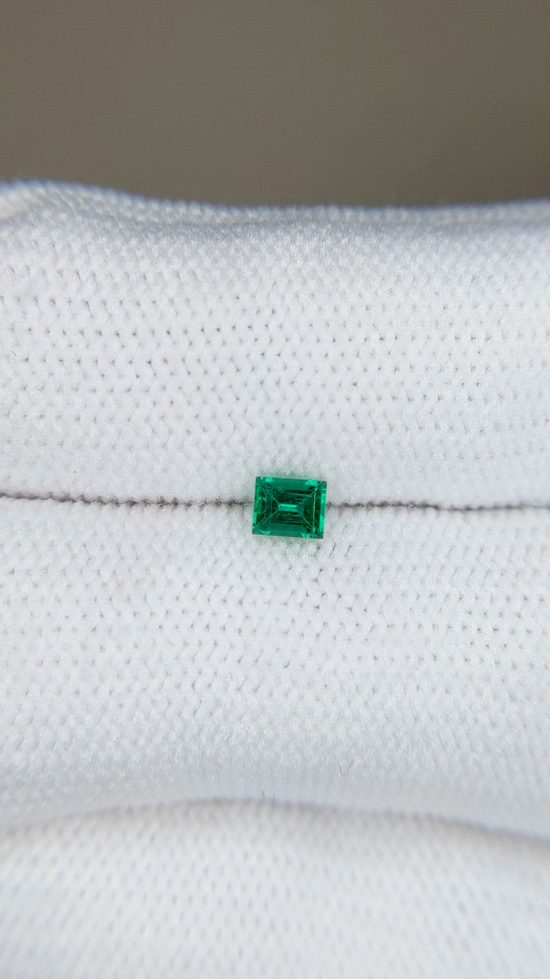 0.17 Ct. Emerald from Afghanistan Size Video