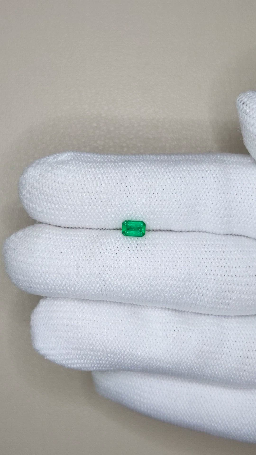 0.29 Ct. Emerald from Afghanistan Size Video