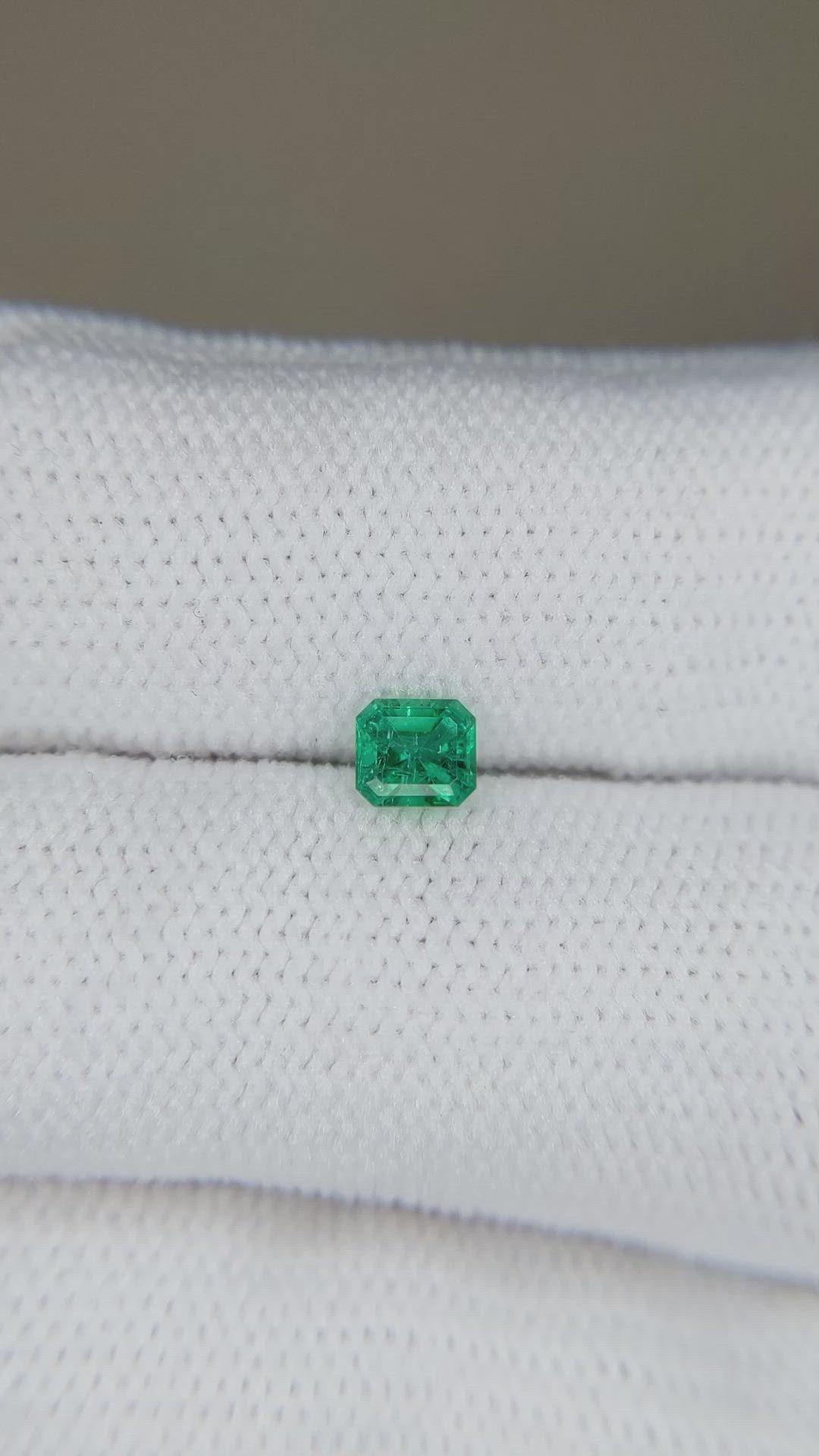 0.29 Ct. Emerald from Afghanistan Size Video