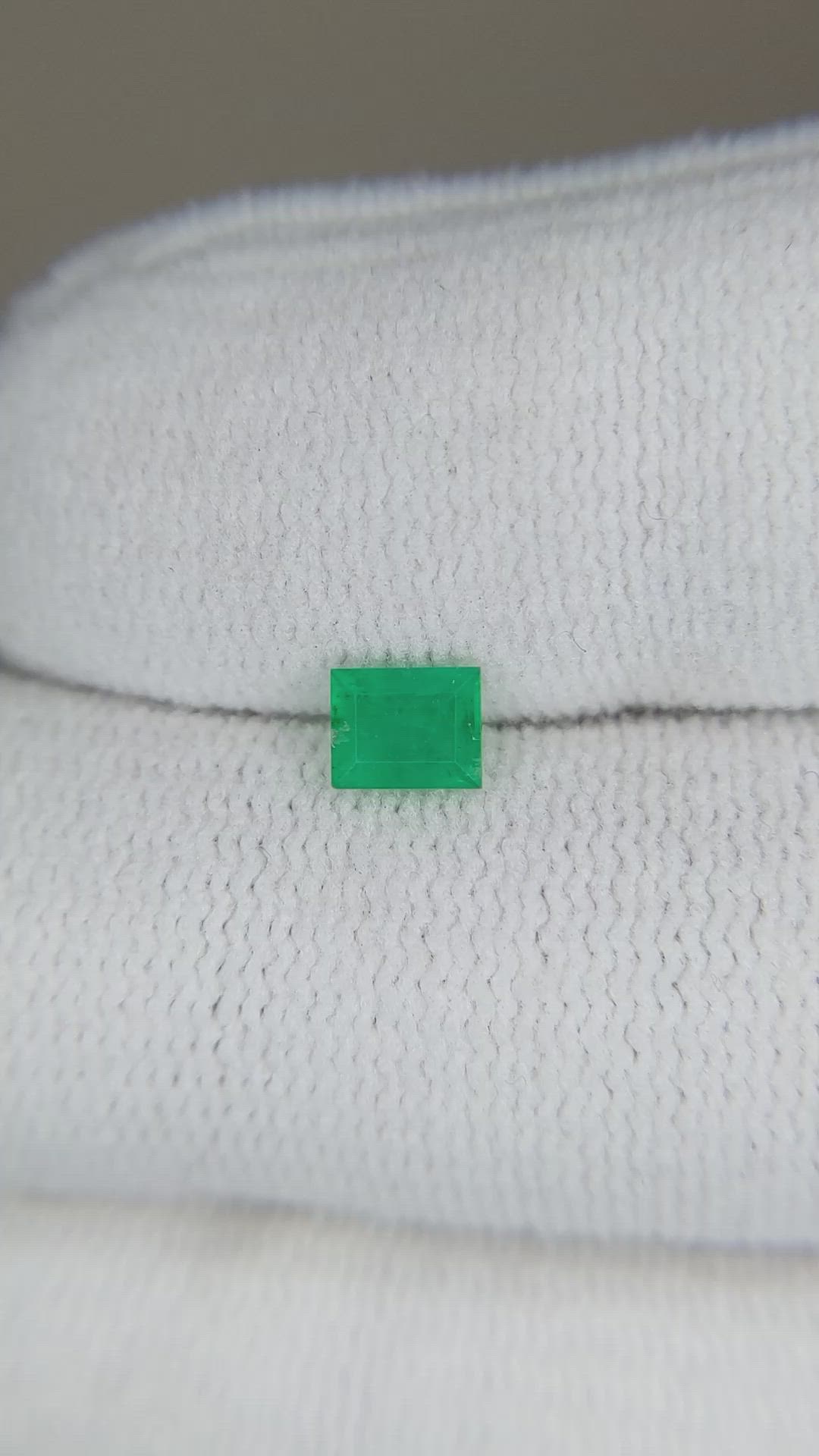 0.39 Ct. Emerald from Afghanistan Size Video