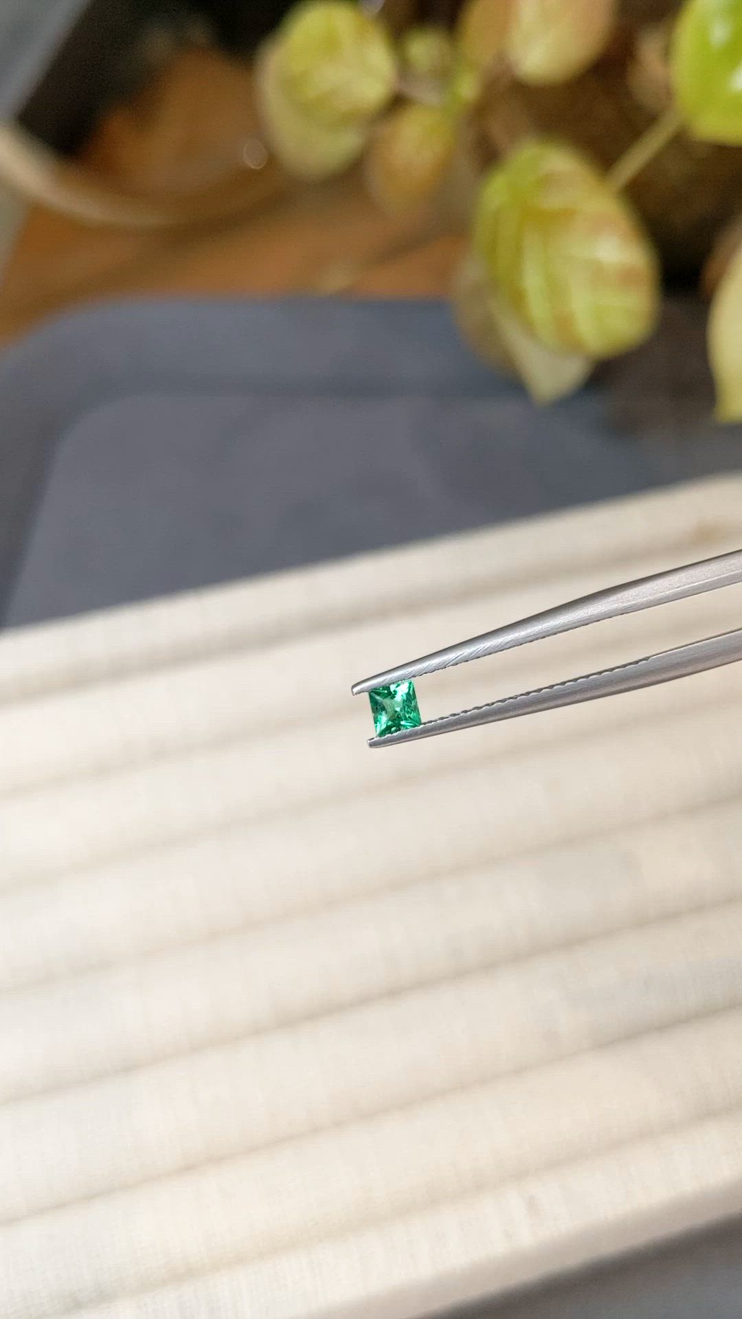 0.18 Ct. Emerald from Afghanistan Size Video