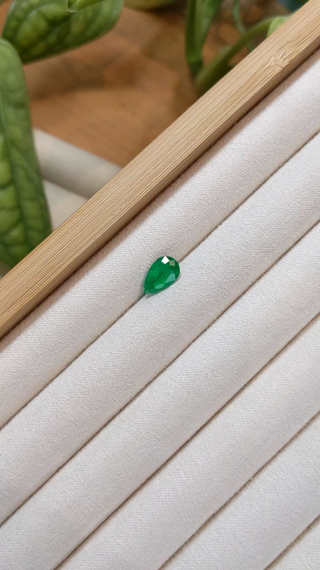 1.63 Ct. Emerald from Zambia Size Video