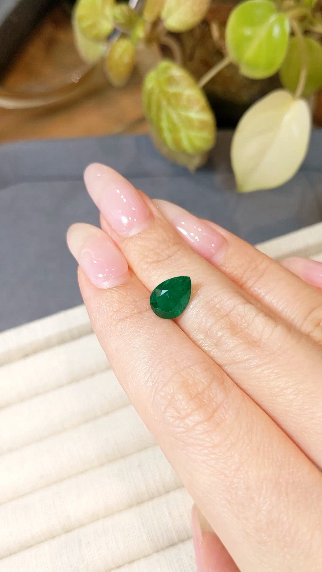 2.02 Ct. Emerald from Zambia Size Video