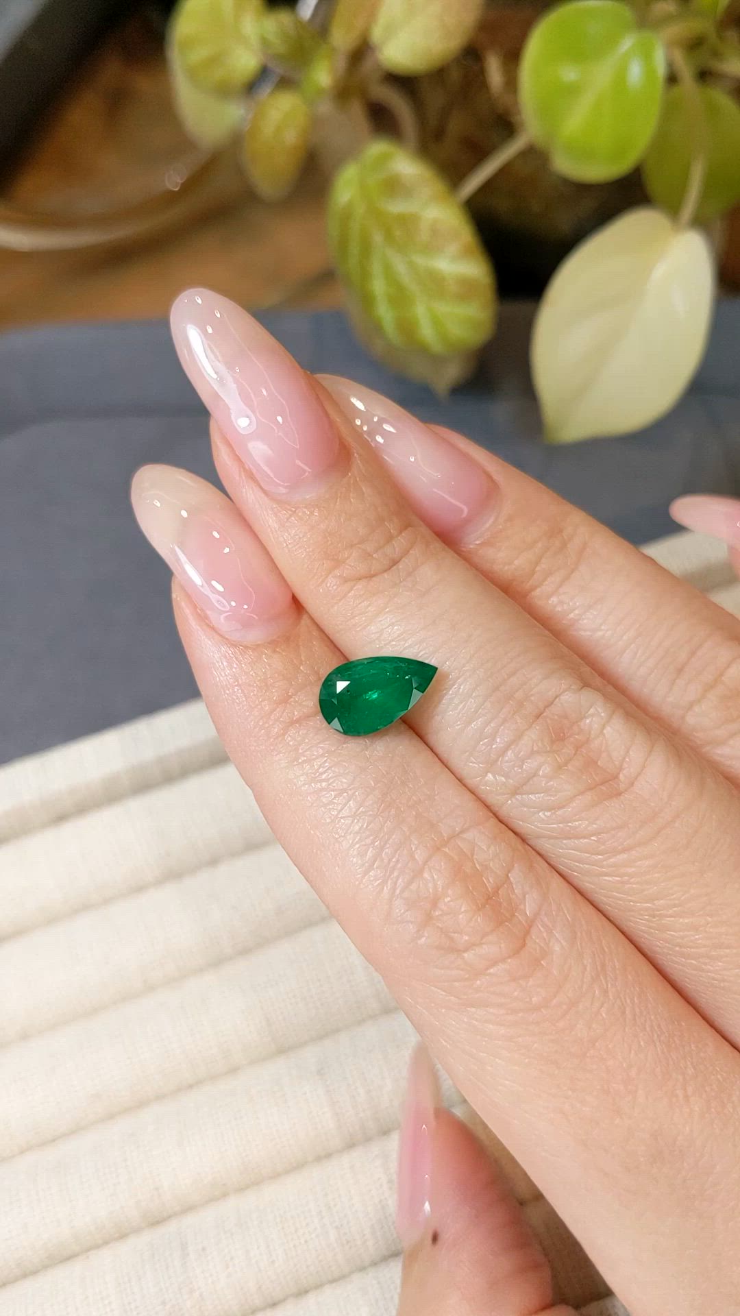 1.87 Ct. Emerald from Zambia Size Video