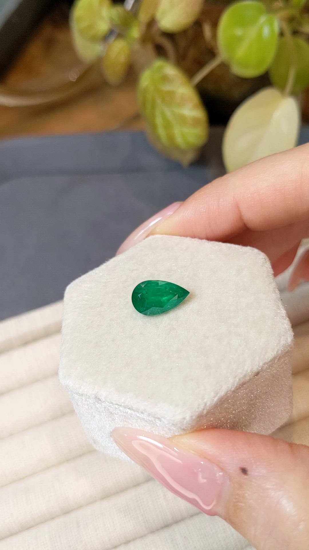 1.87 Ct. Emerald from Zambia Size Video