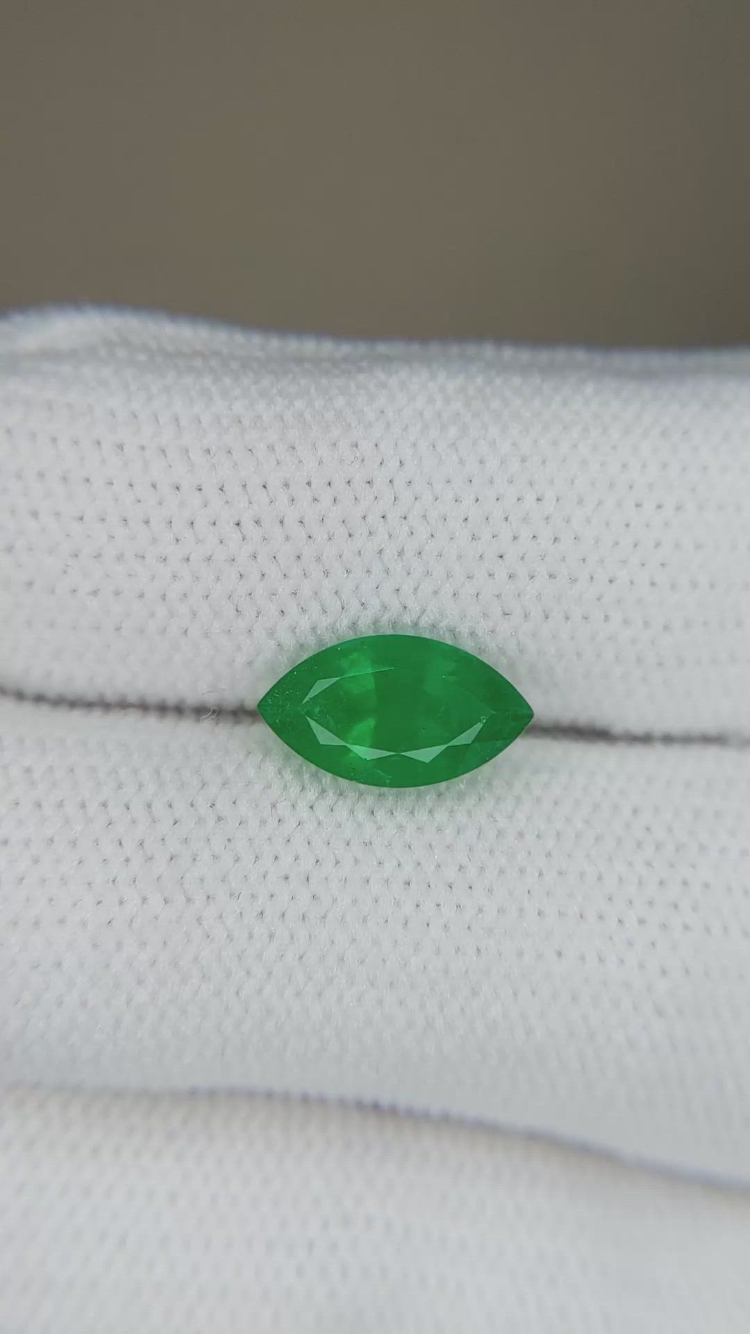 1.40 Ct. Emerald from Zambia Size Video