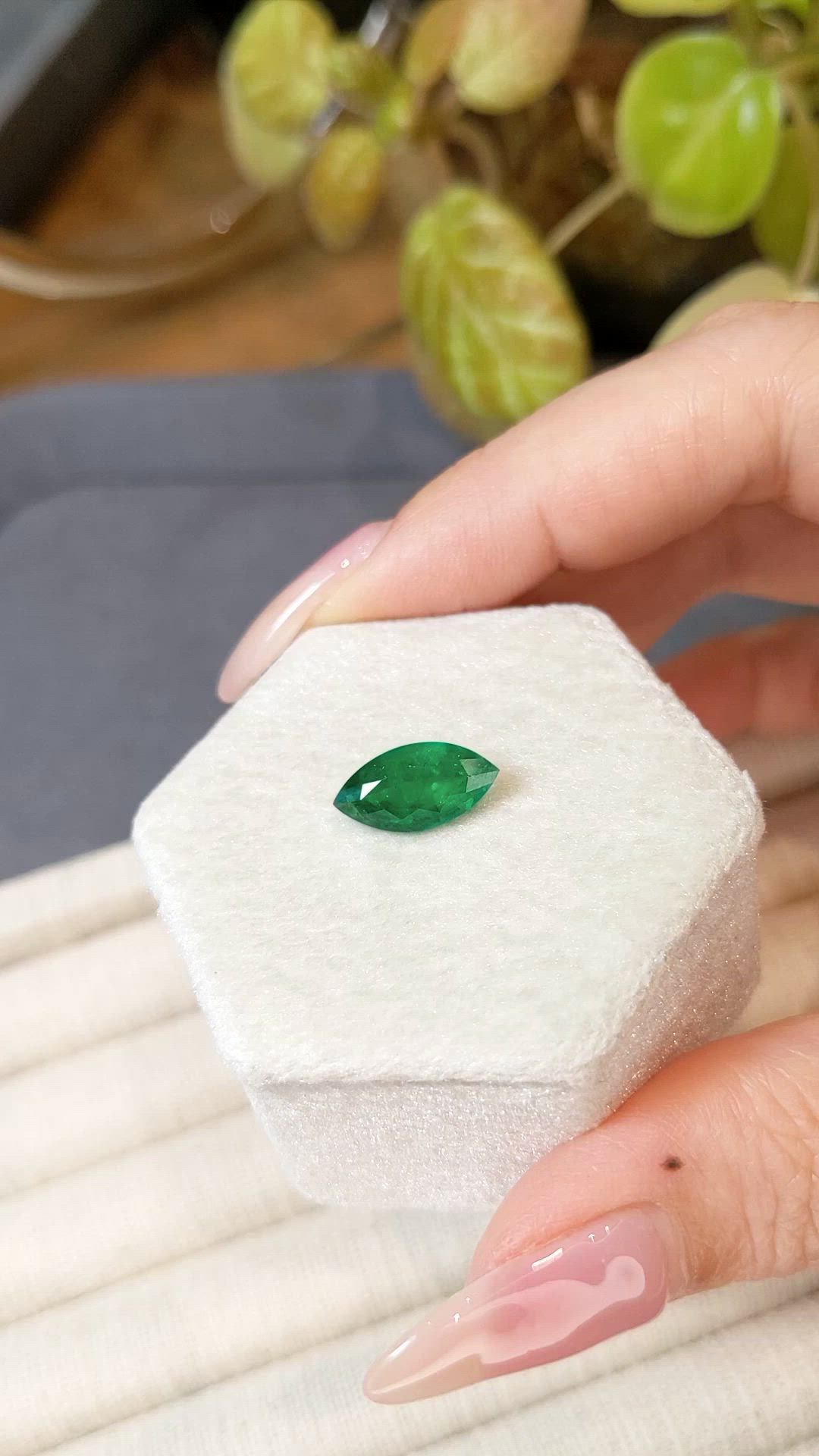 2.06 Ct. Emerald from Zambia Size Video