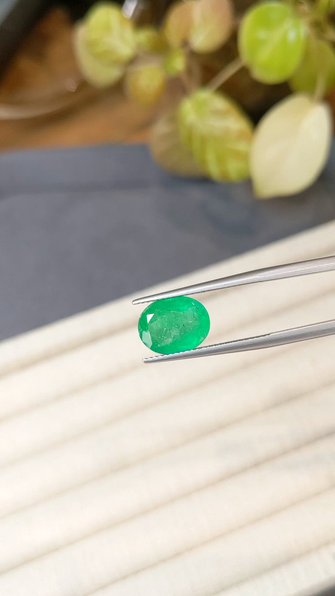 3.25 Ct. Emerald from Zambia Size Video