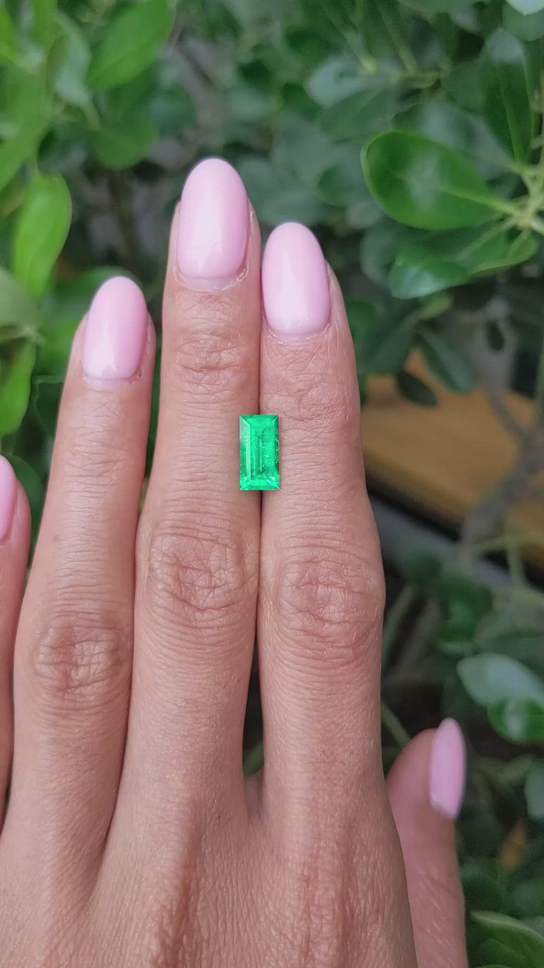 1.52 Ct. Emerald from Colombia Size Video