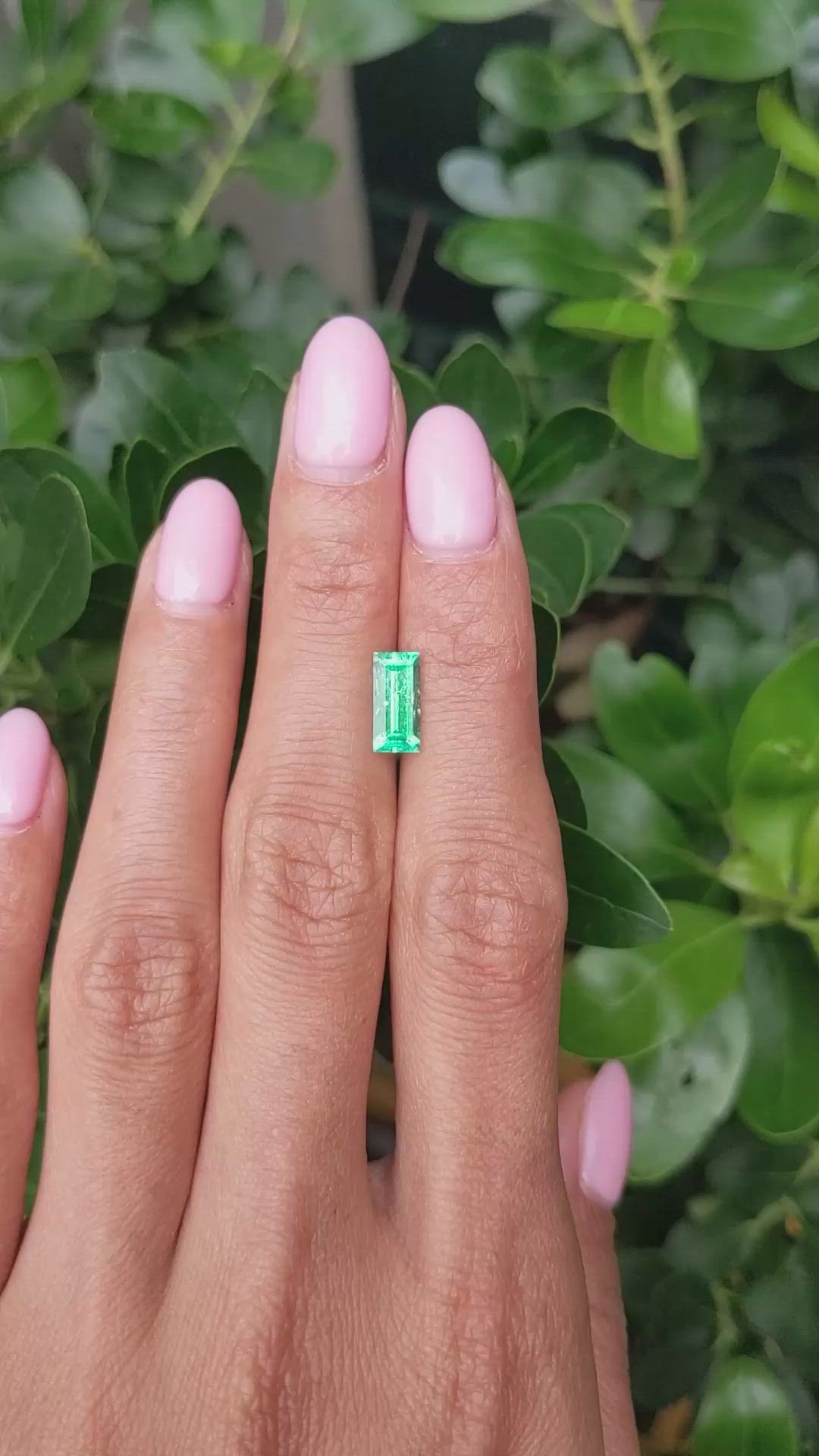 1.16 Ct. Emerald from Colombia Size Video