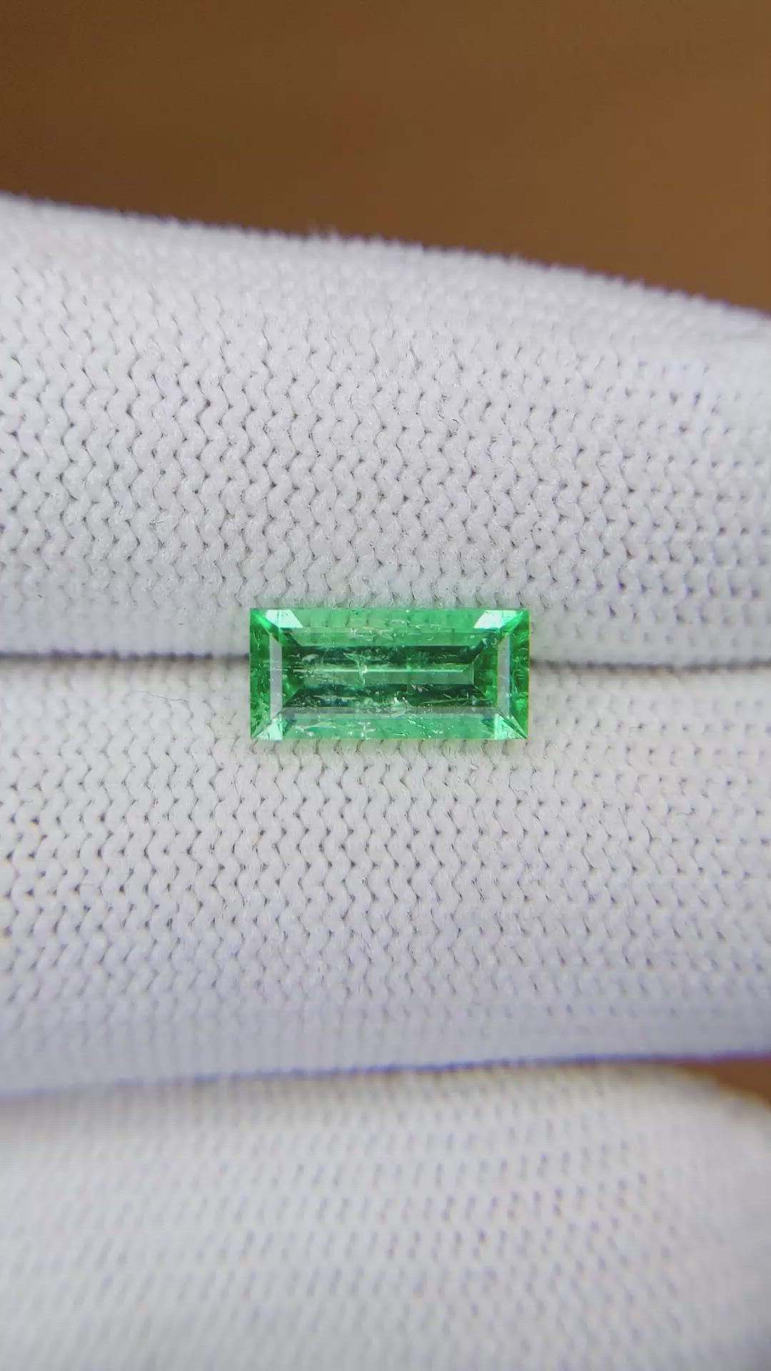1.16 Ct. Emerald from Colombia Size Video