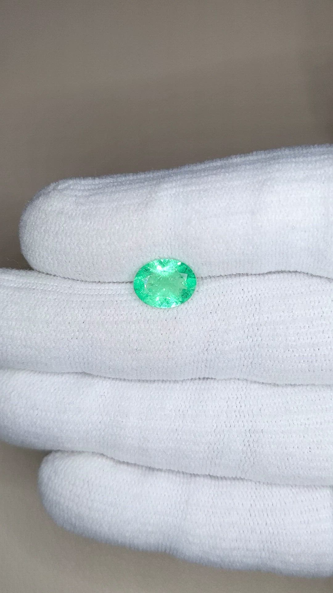 1.68 Ct. Emerald from Colombia Size Video