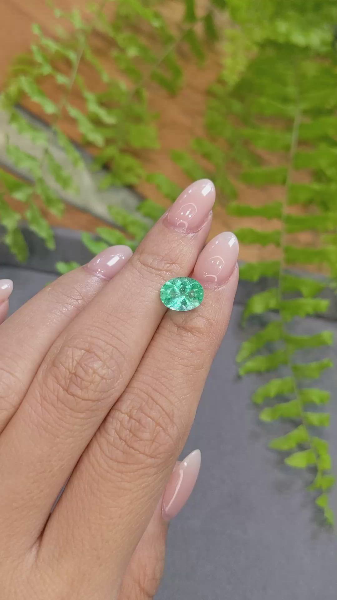 1.89 Ct. Emerald from Colombia Size Video