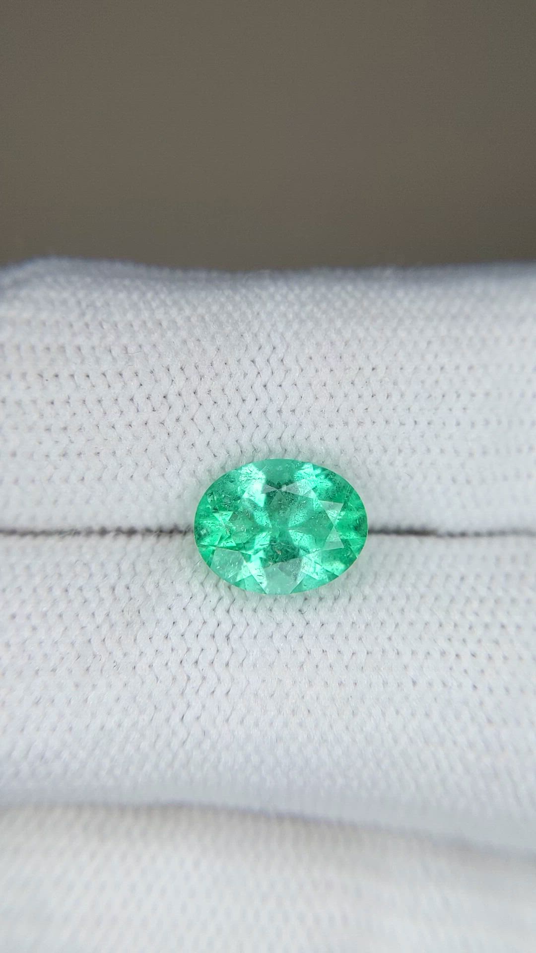 1.89 Ct. Emerald from Colombia Size Video