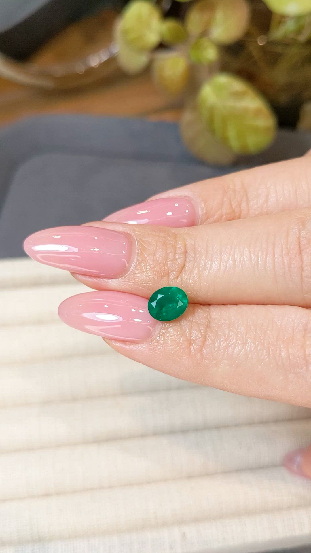 1.05 Ct. Emerald from Colombia Size Video