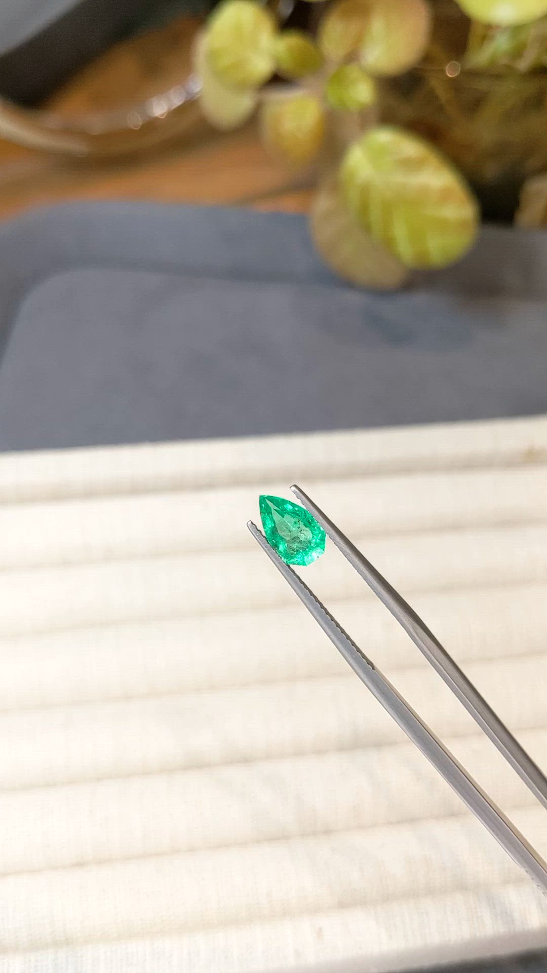1.08 Ct. Emerald from Colombia Size Video