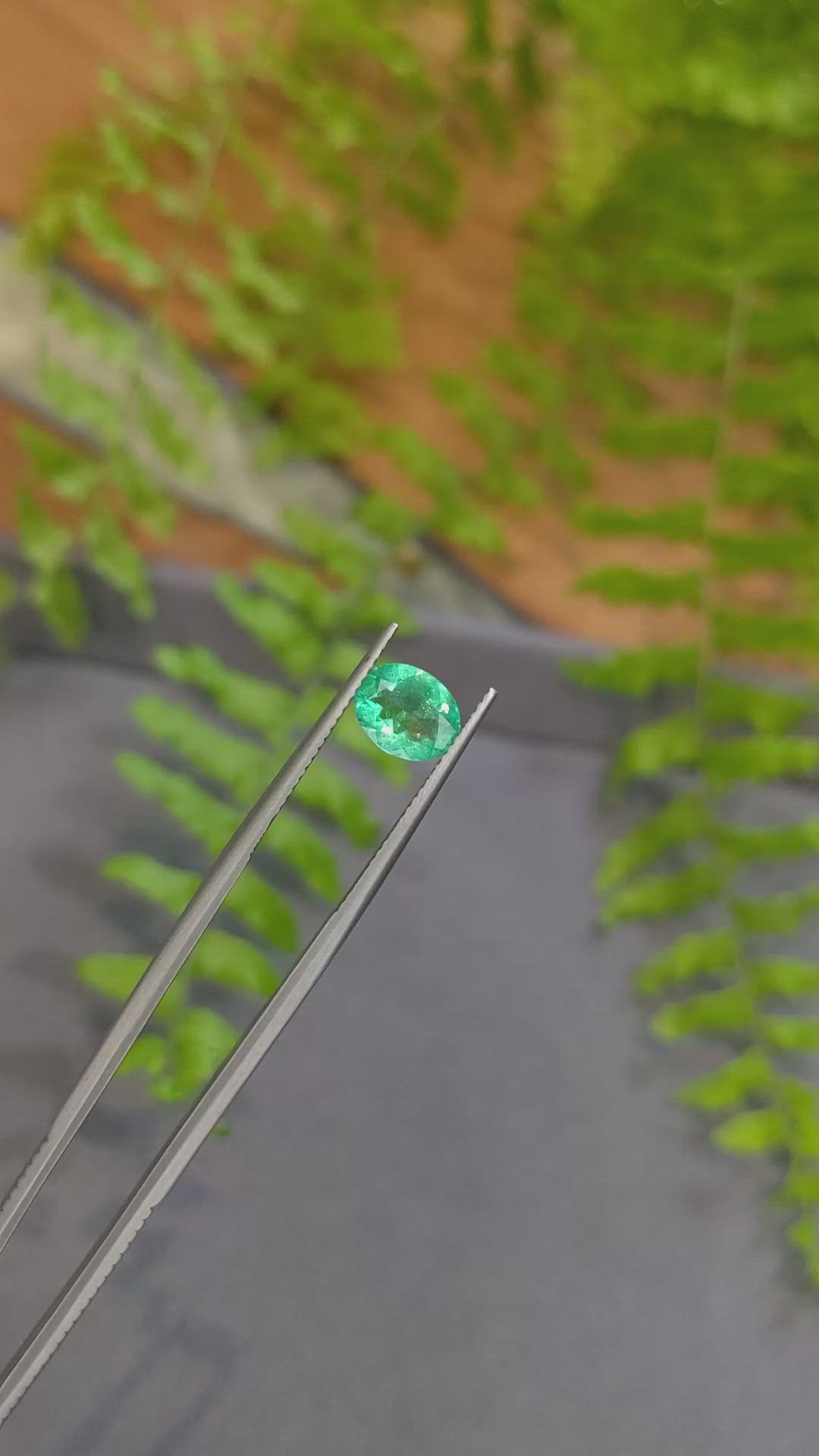 1.17 Ct. Emerald from Colombia Size Video
