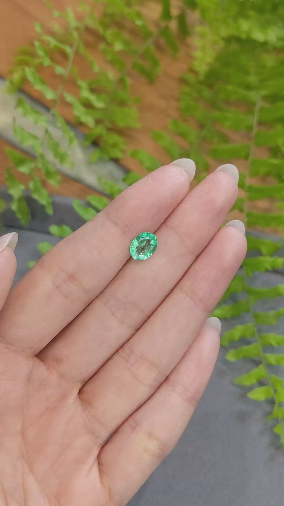 1.17 Ct. Emerald from Colombia Size Video