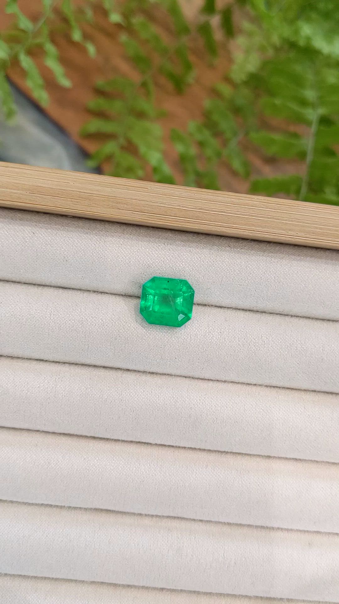 5.00 Ct. Emerald from Zambia Size Video