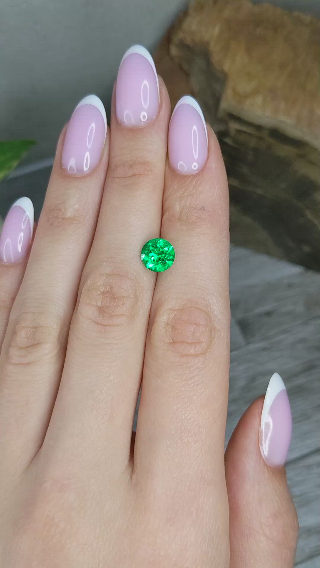 1.45 Ct. Emerald from Colombia Size Video