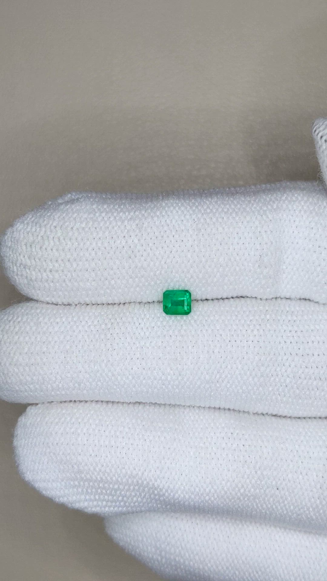 0.24 Ct. Emerald from Afghanistan Size Video