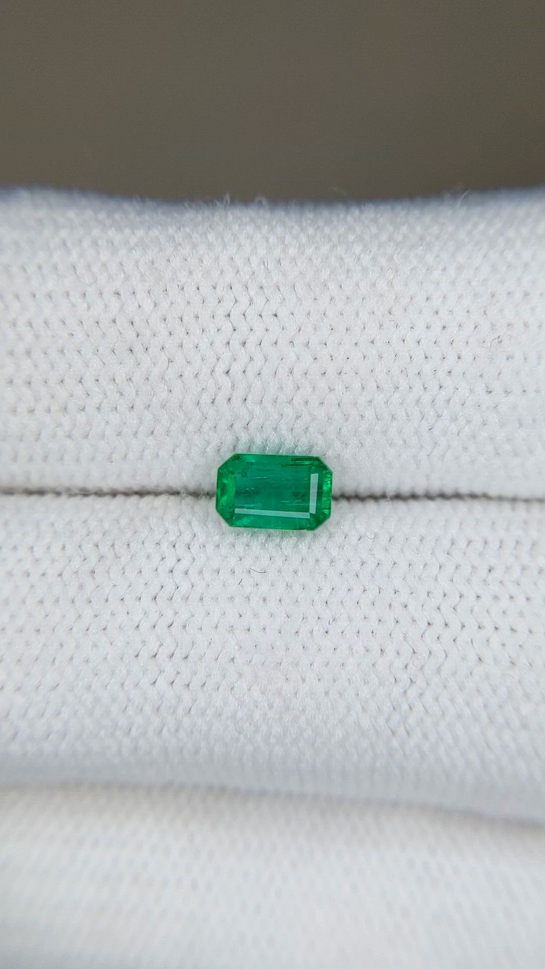 0.52 Ct. Emerald from Afghanistan Size Video