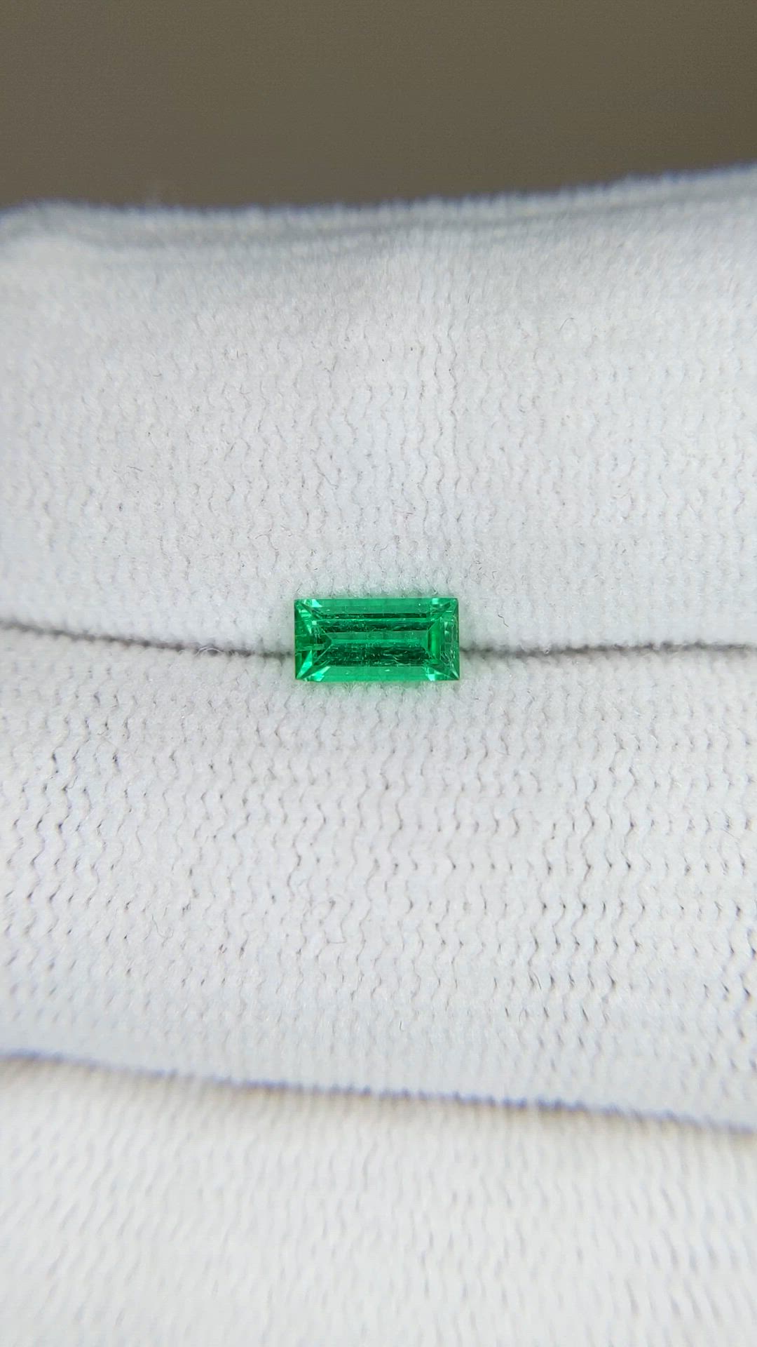 0.39 Ct. Emerald from Afghanistan Size Video