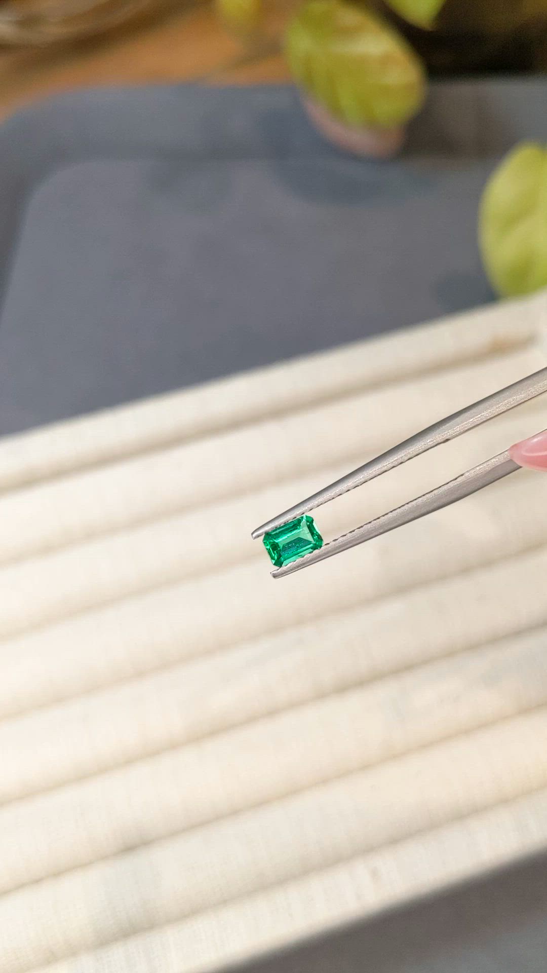 0.29 Ct. Emerald from Afghanistan Size Video
