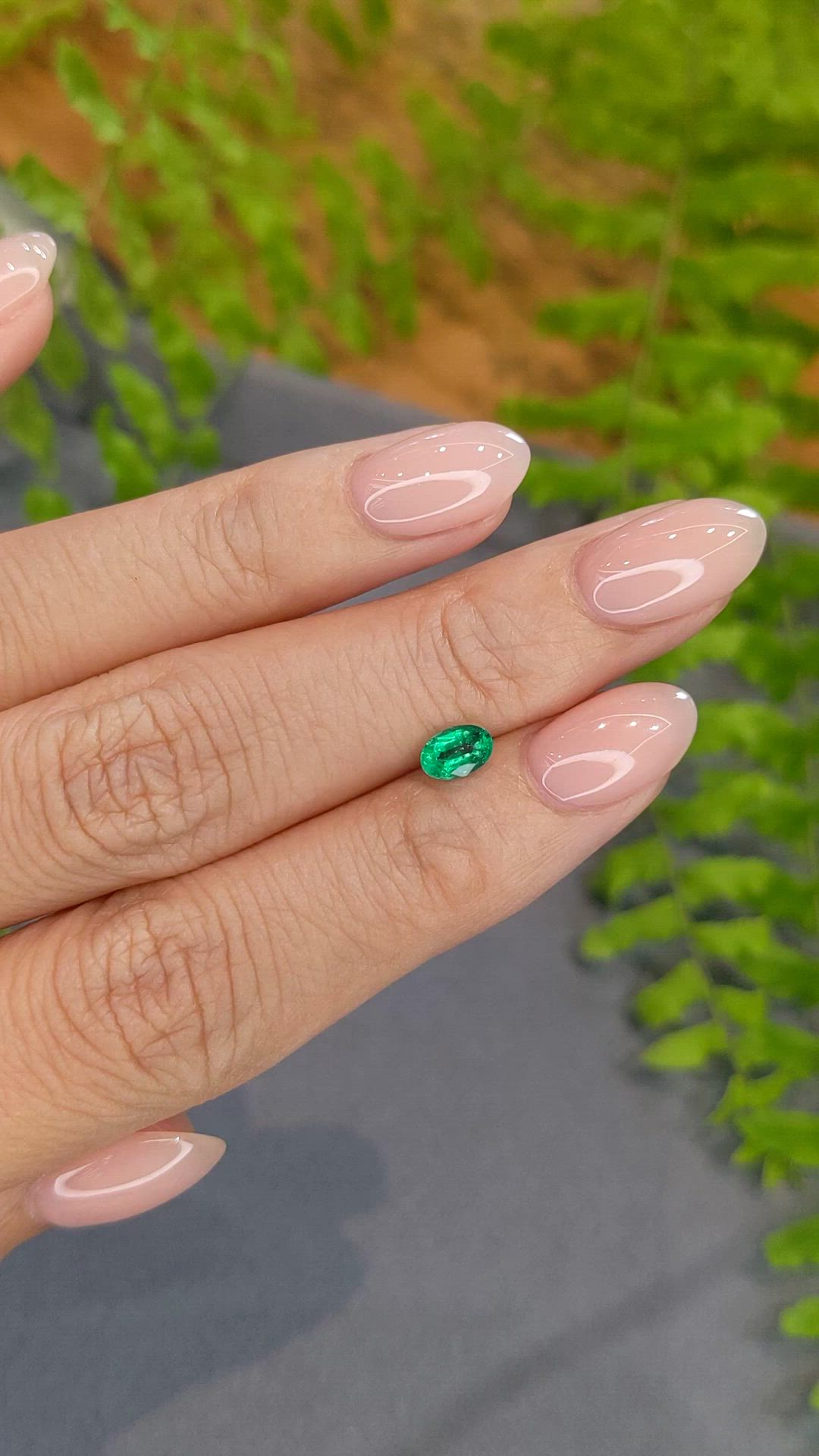 0.43 Ct. Emerald from Afghanistan Size Video