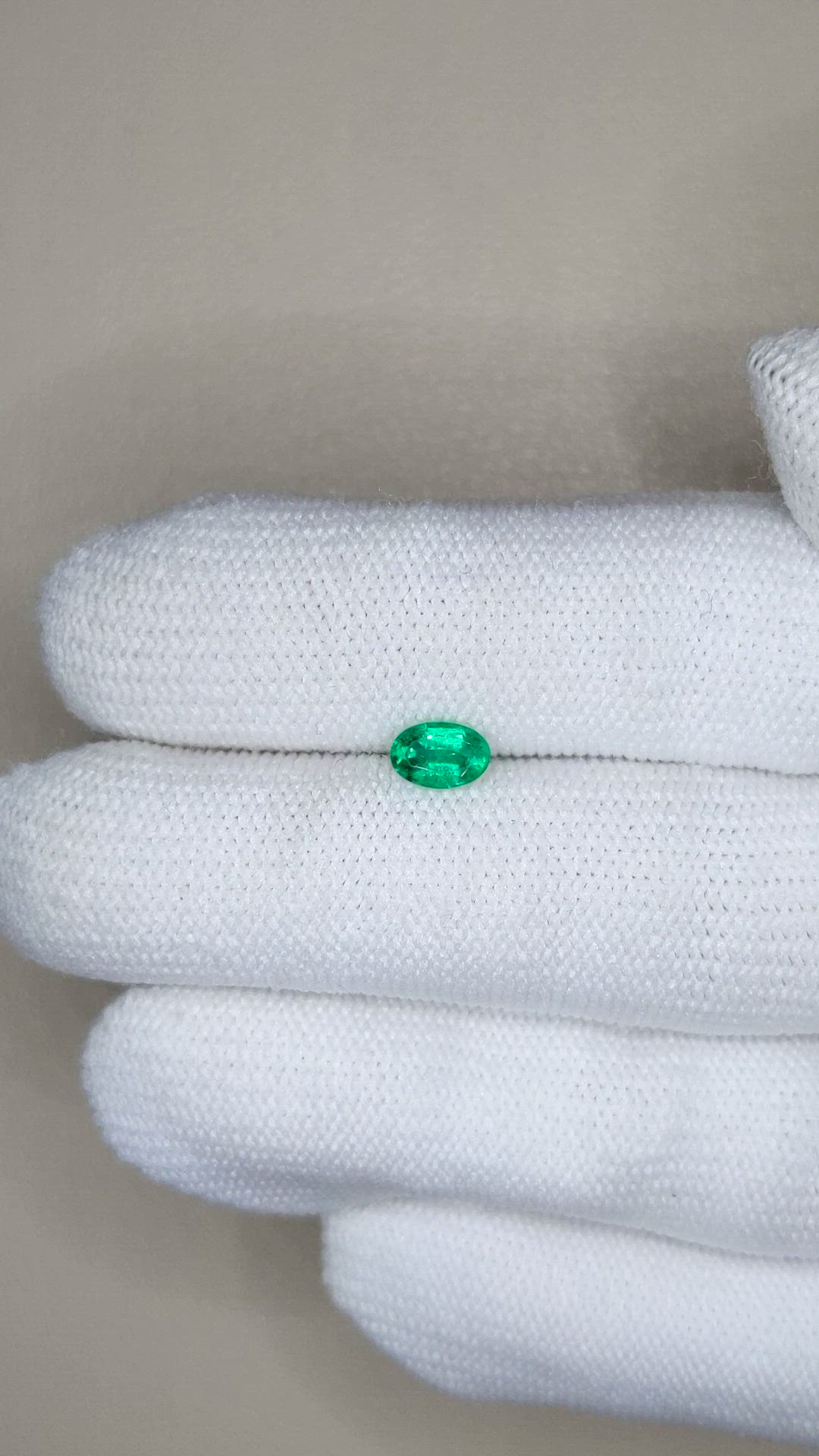0.43 Ct. Emerald from Afghanistan Size Video