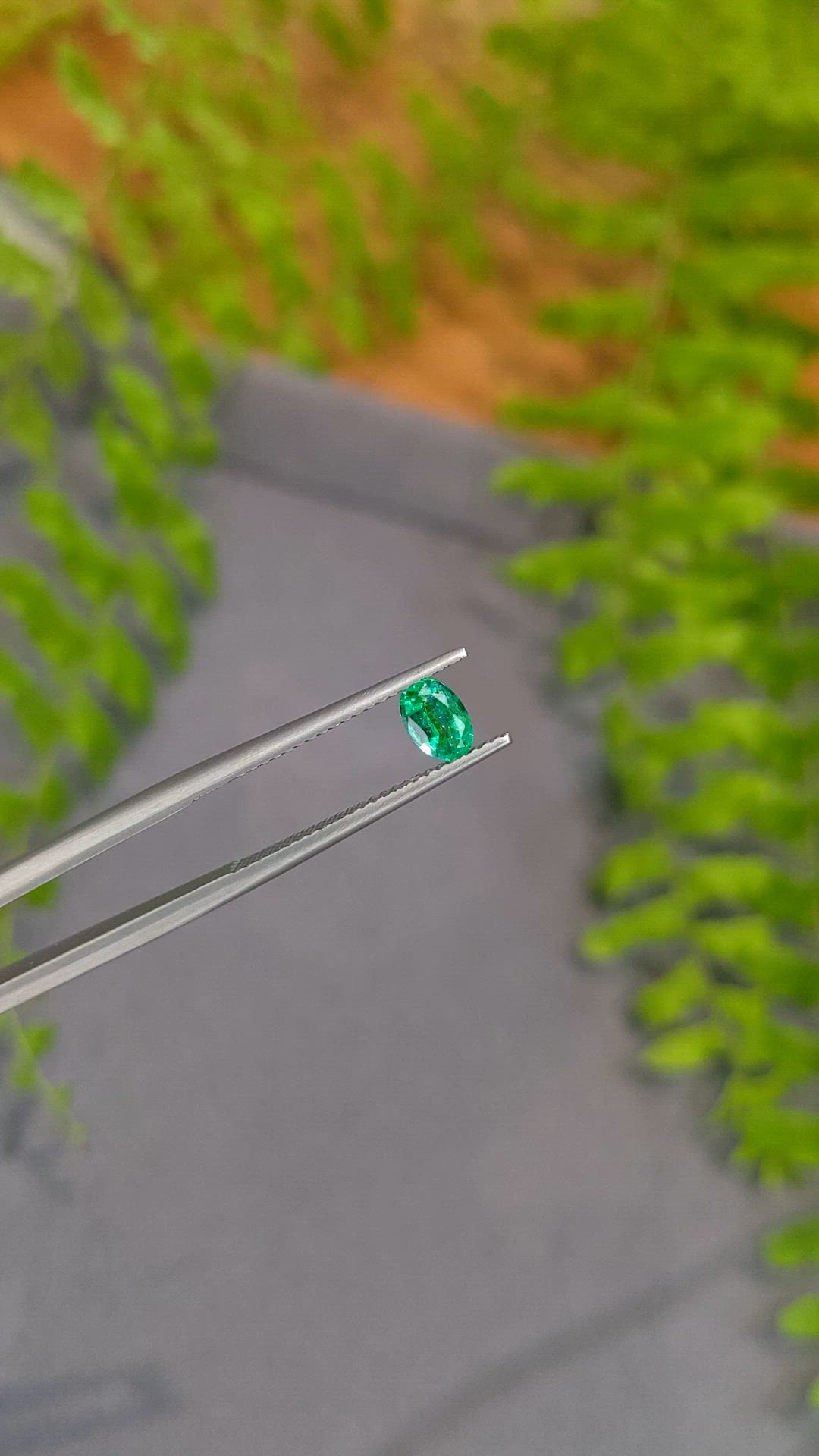 0.43 Ct. Emerald from Afghanistan Size Video