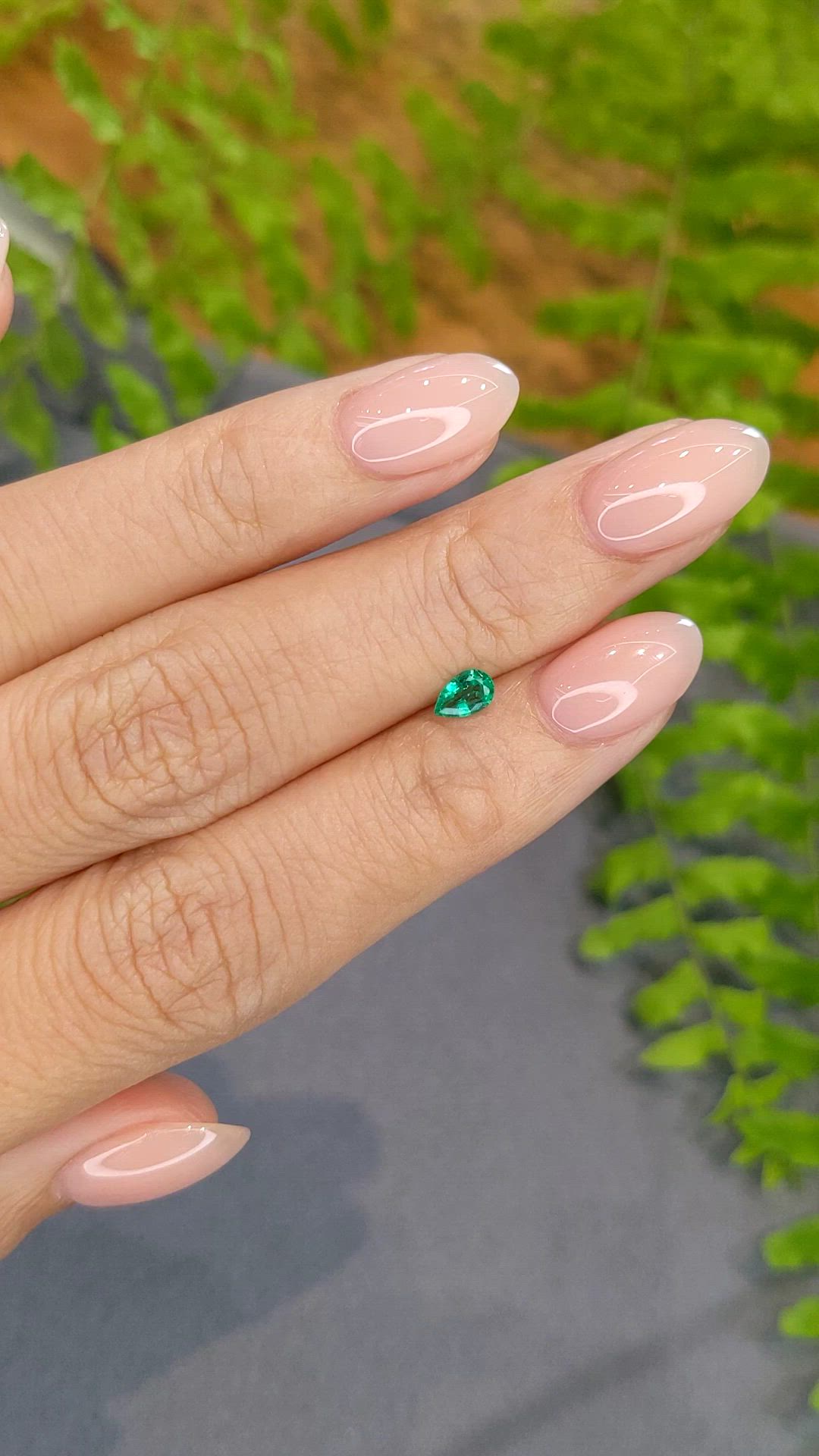 0.23 Ct. Emerald from Afghanistan Size Video