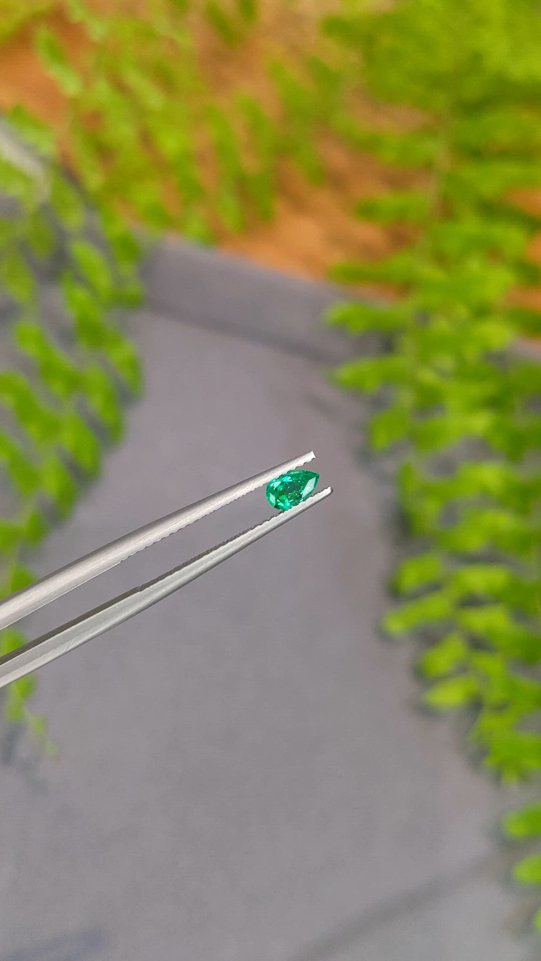 0.23 Ct. Emerald from Afghanistan Size Video