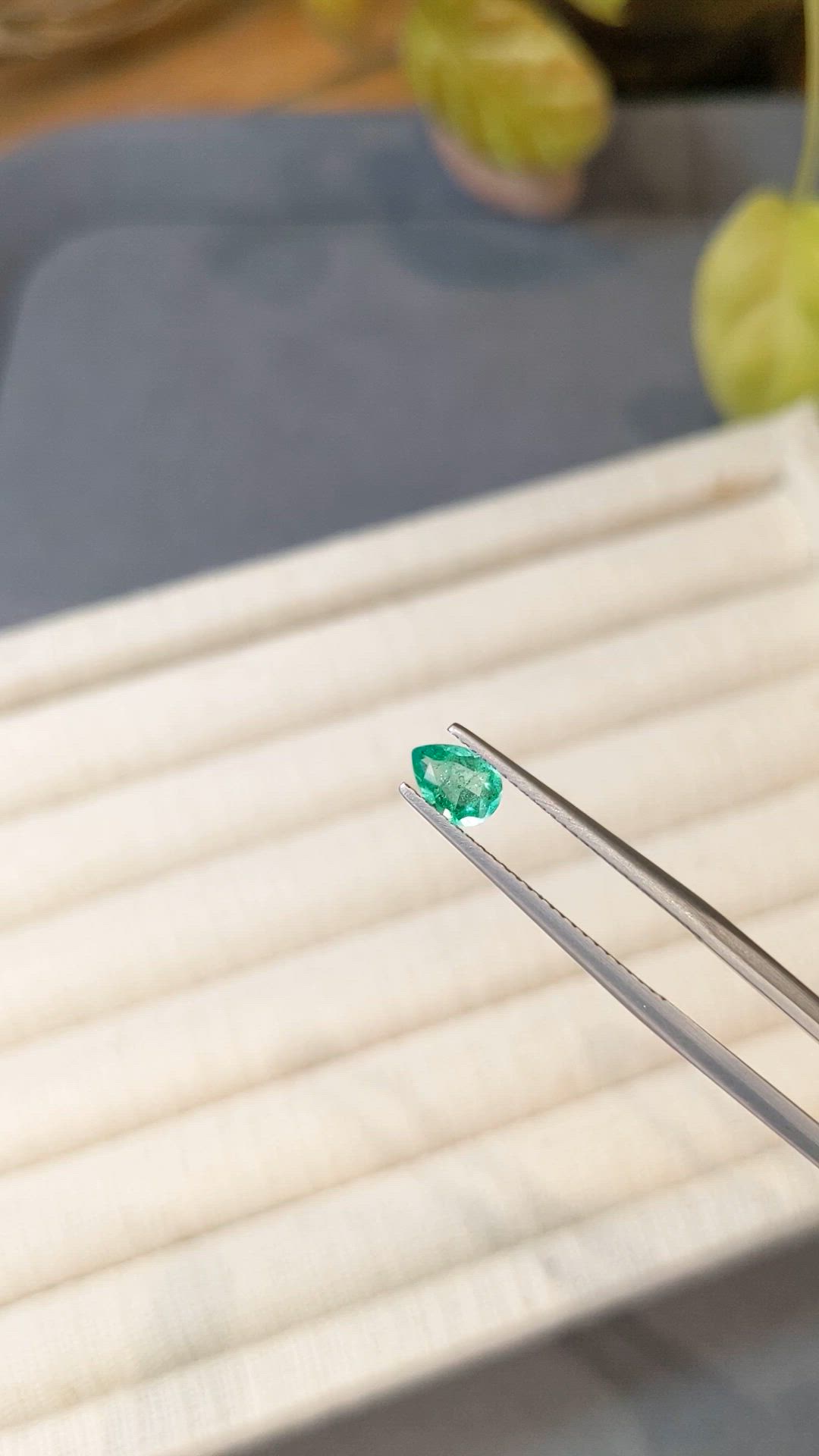 0.38 Ct. Emerald from Afghanistan Size Video