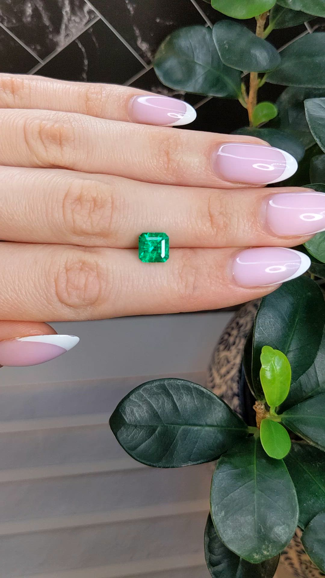 2.90 Ct. Emerald from Colombia Size Video