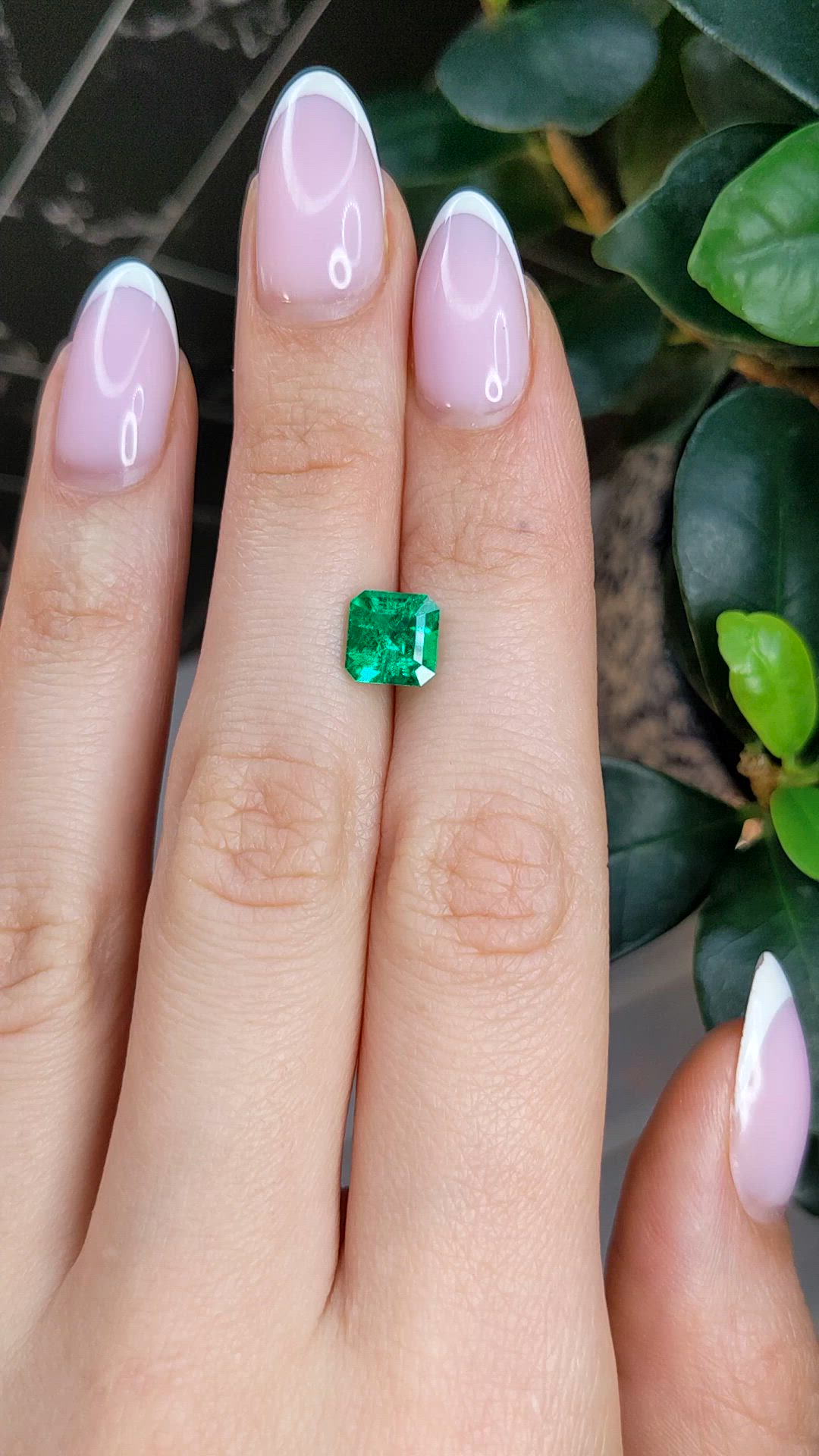 2.90 Ct. Emerald from Colombia Size Video