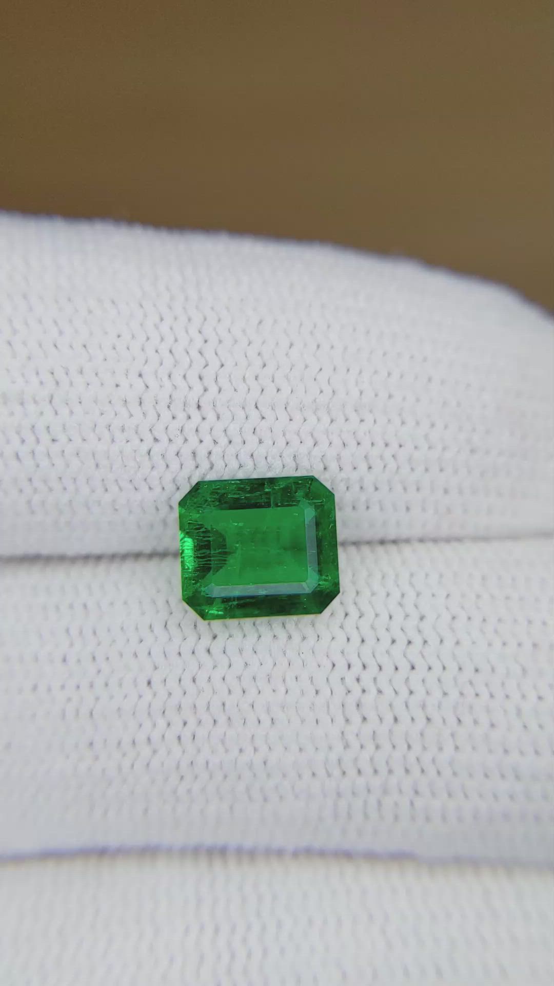 1.62 Ct. Emerald from Colombia Size Video