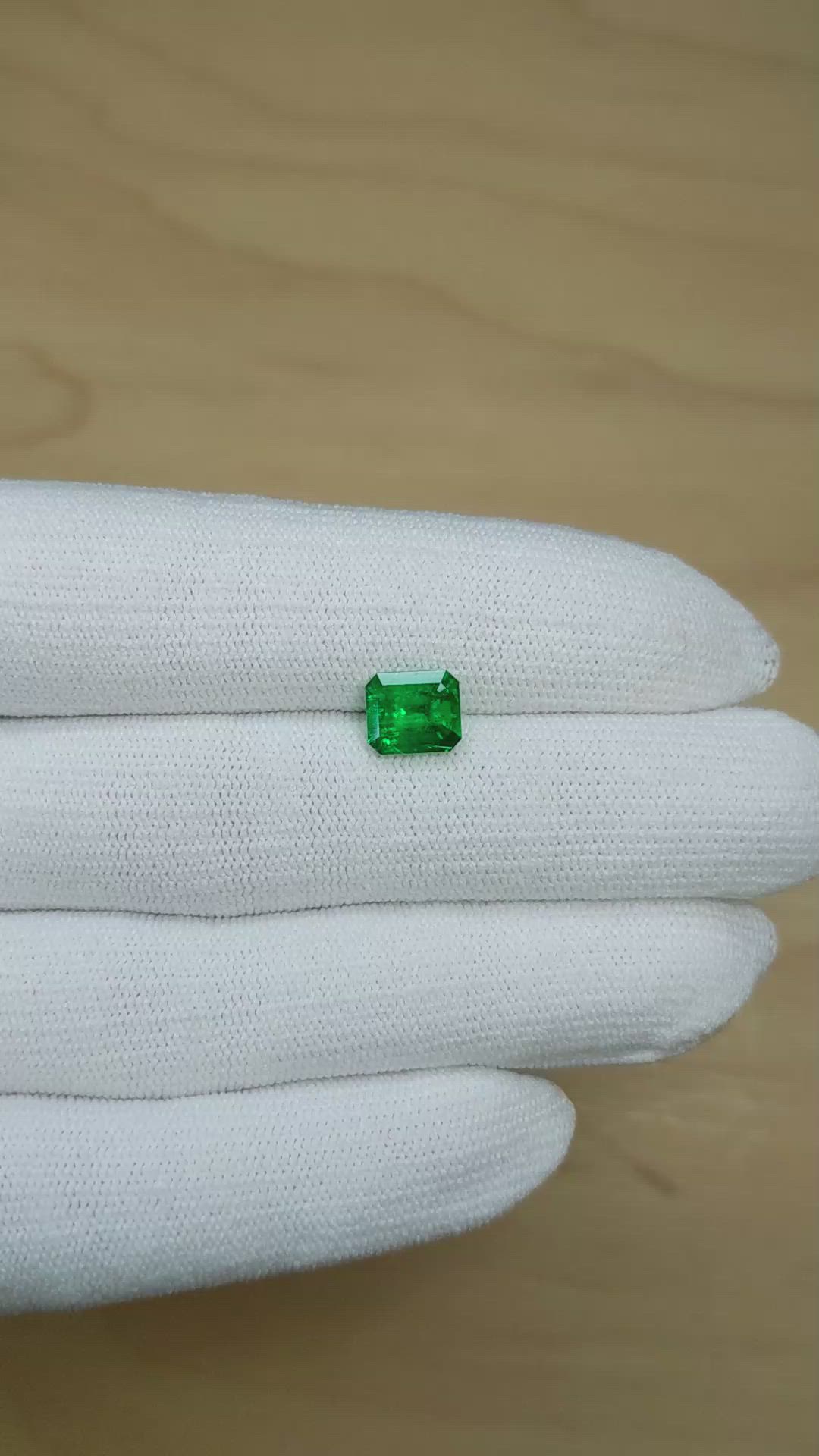 1.92 Ct. Emerald from Colombia Size Video