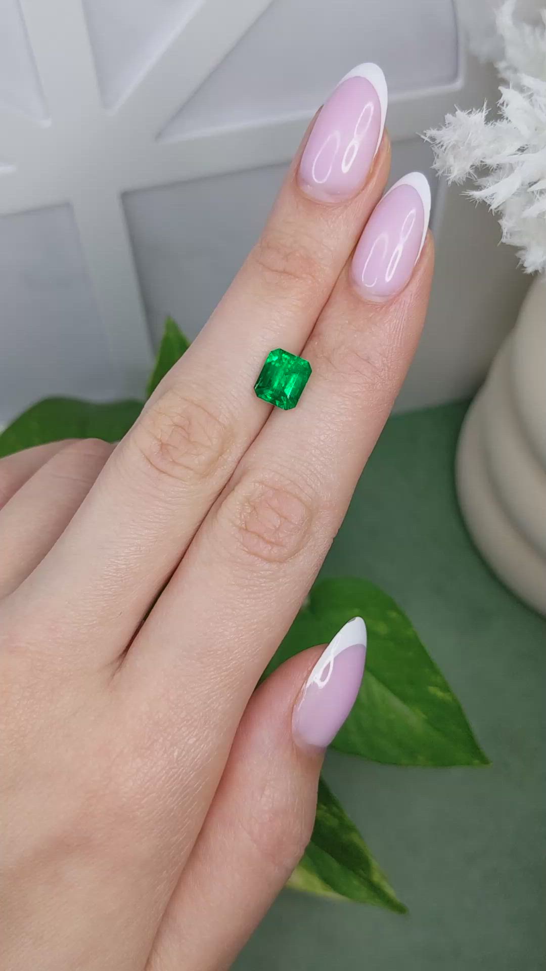 1.92 Ct. Emerald from Colombia Size Video