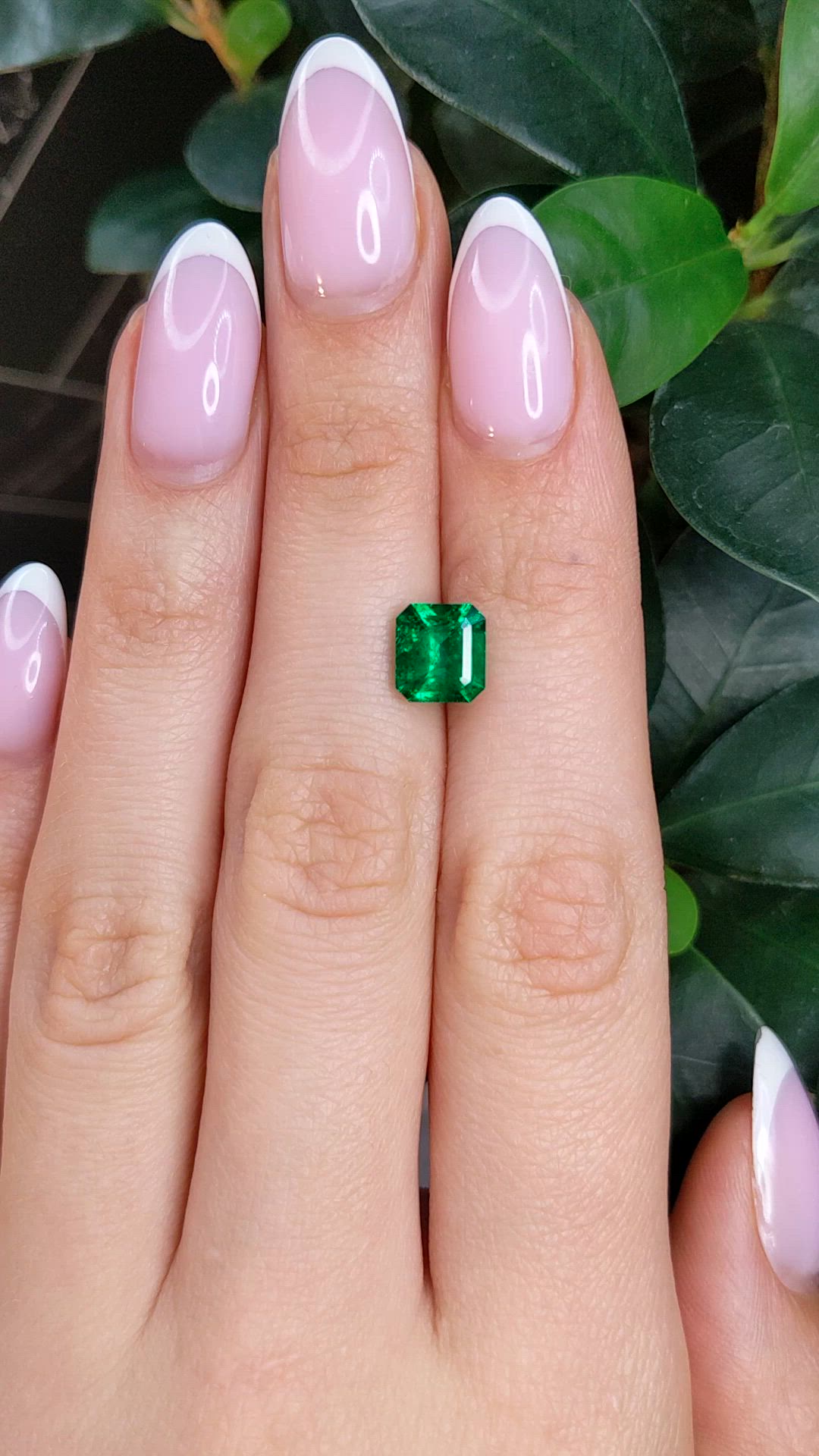 1.73 Ct. Emerald from Colombia Size Video