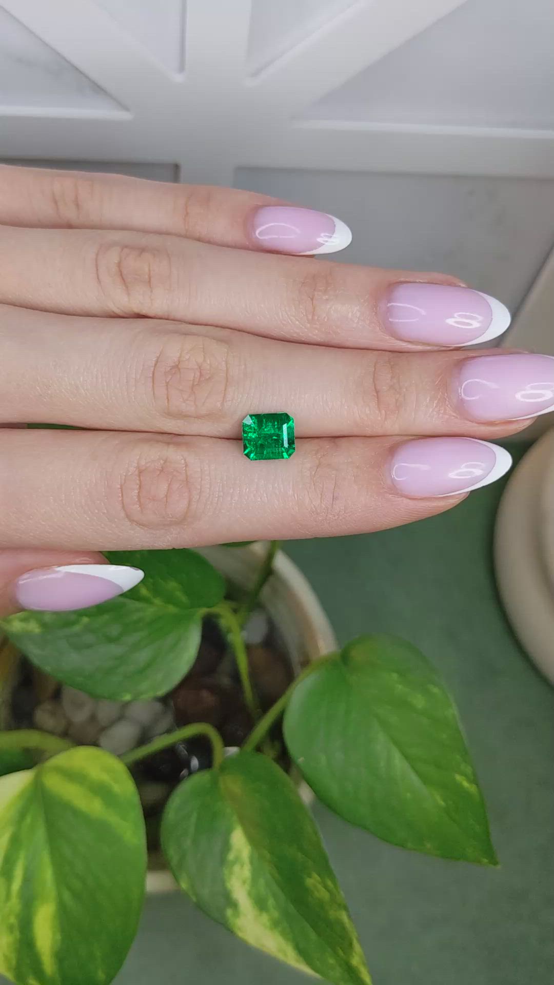 1.79 Ct. Emerald from Colombia Size Video