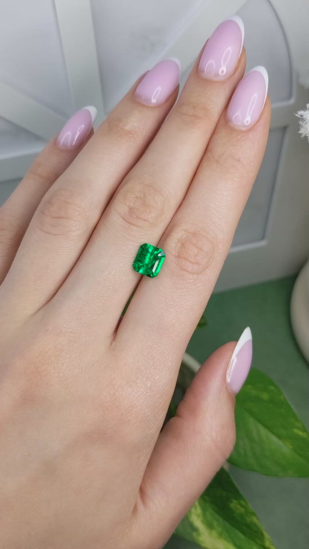 1.79 Ct. Emerald from Colombia Size Video