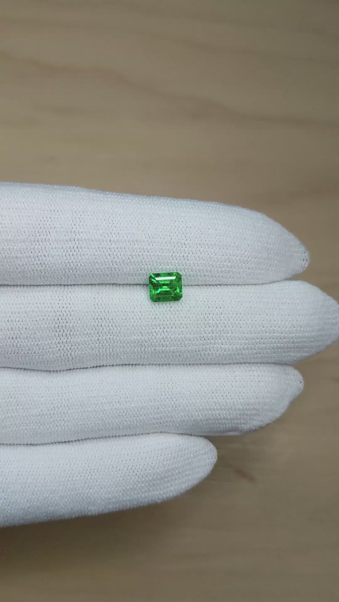 1.46 Ct. Emerald from Colombia Size Video
